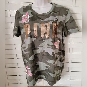 Victoria's secret Pink embellished tshirt size M